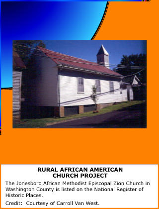 Rural African American Church Project